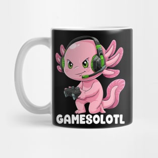 Gamer Axolotl Mug